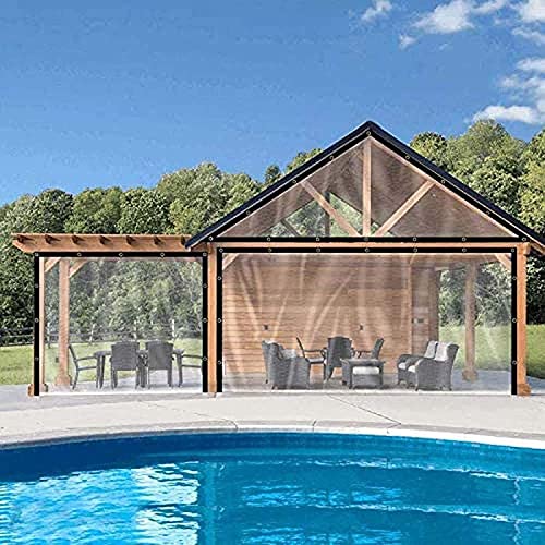 Lona impermeable resistente 1x1 m transparente para solucionar goteras y polvo exterior 3