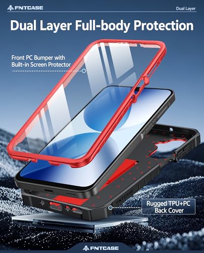 Coque Samsung A17 5G antichoc de qualité militaire FNTCASE robuste - 3