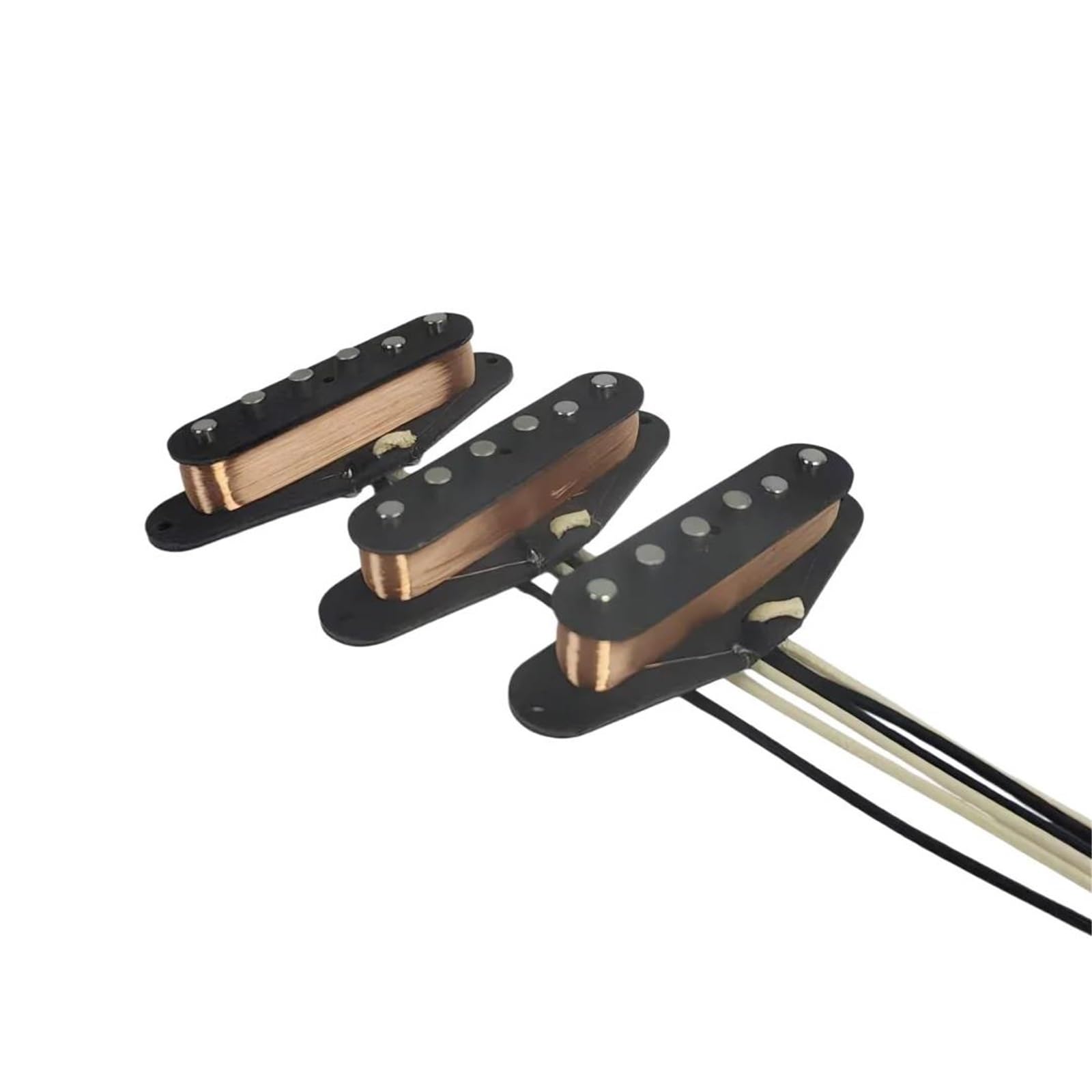 Pastilla De Guitarra Eléctrica Profesional Pastilla De Guitarra Eléctrica Con Bobina De Doble Riel De Cerámica | Pastillas de guitarra eléctrica duraderas para principiantes y adultos profesionales.