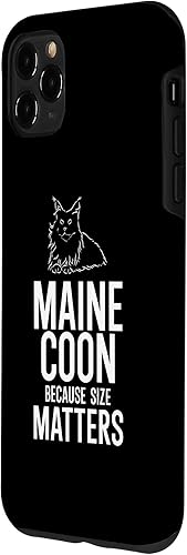 Miniatura 5 de iPhone XXS Maine Coon Because Size Matter Case