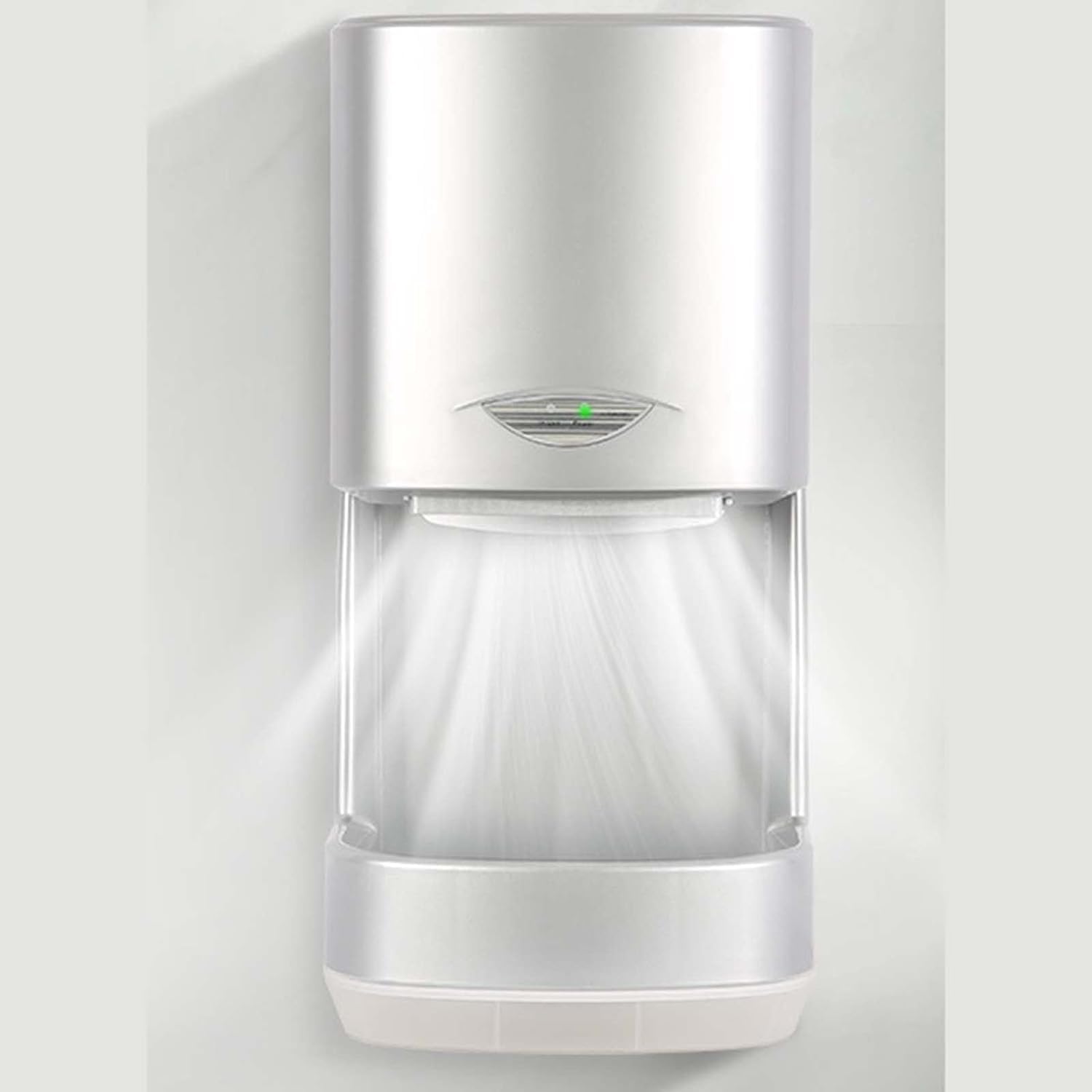 Automatic Induction Hand Dryer - Strong Wind Reduce Wind Noise Clean Air Replace Hot and Cold Air The New Circuit Board Runs Stably Suitable for Home and,H