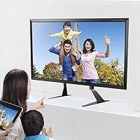 Suptek TV Ständer, TV Standfuss für LCD LED 22-65 Zoll Flach & Curved Fernseher bis zu 50KG, Fernsehständer Höhenverstellbar, Max.VESA 800x400mm Universal Fernseher Standfuss TV Fuss – Ansicht 3