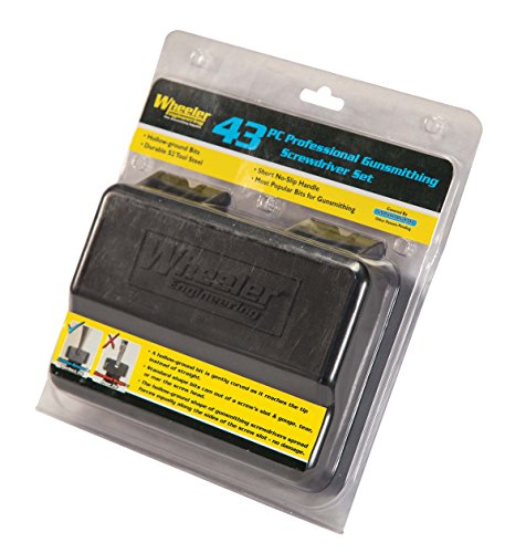 Wheeler Professional Gunsmithing Screwdriver Set (43-Piece)