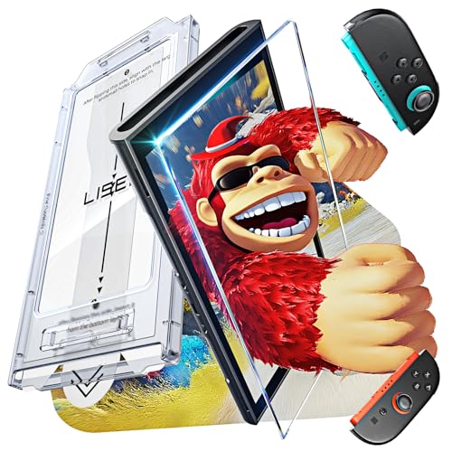 LISEN �Ή� �X�C�b�`2 / Switch 2 �ی�t�B���������\��t���L�b�g�t�������K���X�t�B���� | �Ή� switch2/switch 2 �t�B�����y9H�z�d�x���ϋv�E98% �����ߗ��E�S��ʕی�E�C�A�[���E�w��h�~�E�������E������E�h�b�N�Ή� 