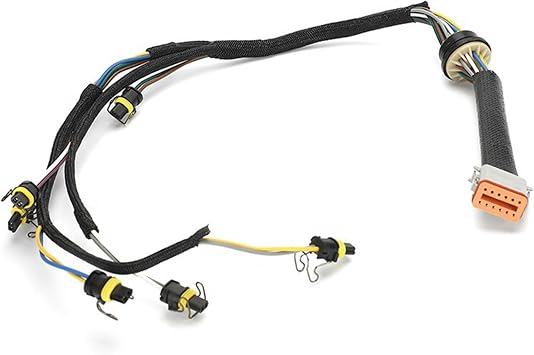 222-5917 Injector Wiring Harness Assembly 2225917 Compatible with CAT Engine C7 C9.3 Machine 324D 325D 329D 584 120K 12K 12M 140G 140K 140M 160K Parts