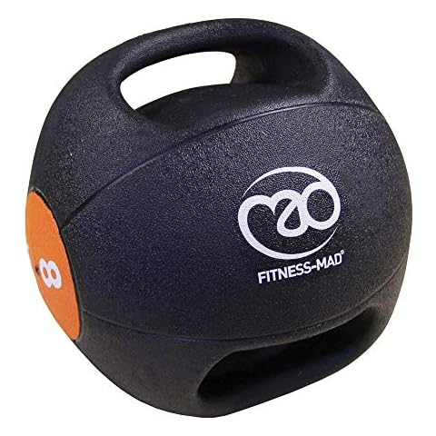 Fitness Mad Double Grip Medicine Ball 4kg-10kg Cover
