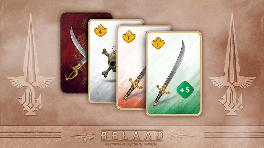 Don't Panic Games | Belaad | Jeu de société | À partir de 14 Ans | 2-6 Joueurs | 45 Minutes par Joueurs