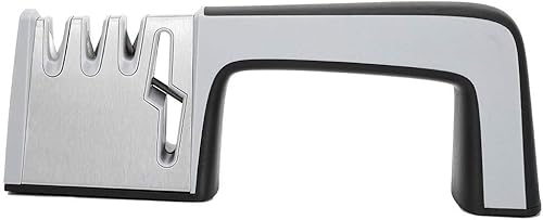 Miniatura 1 de Afilador de cuchillos, Afilador de cuchillos con ranura en forma de arco mejorado, Afilador de cuchillos de cocina Aries, Afilador de cuchillos