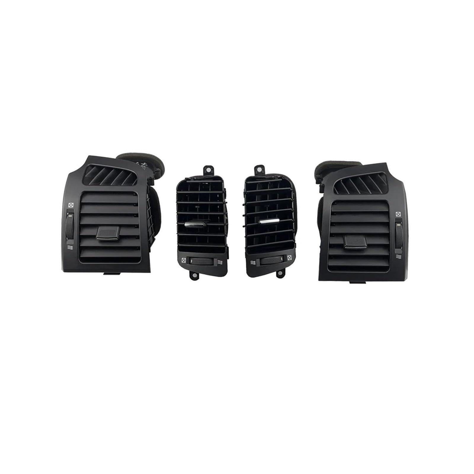 Grille tableau bord Chevy Captiva 2008-2010 panneau de ventilation 4 pièces