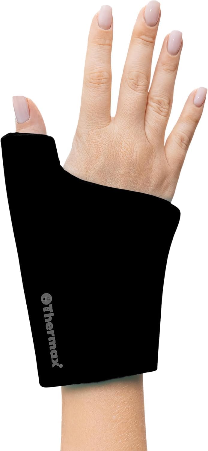 IceThermax Wrist Brace Muñequera Frío y Calor Reutilizable – Muñequera para Tendinitis, Wrist Support, Férula de Muñeca, Compresa Gel Terapia para Dolor de Muñeca, Mano y Articulaciones