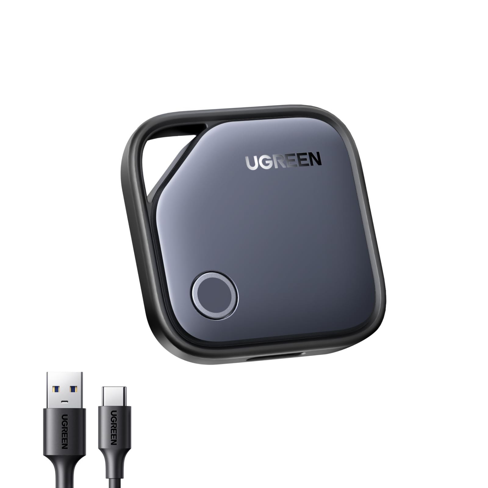 【ブラックフライデー】【1,210円】 UGREEN USB-C充電式 FineTrack Smart Finder 紛失防止タグ