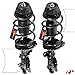 A-Premium Front Pair (2) Complete Strut & Coil Spring Assembly Compatible with Hyundai Accent 2012 2013 2014 2015 2016 2017, Driver and Passenger Side