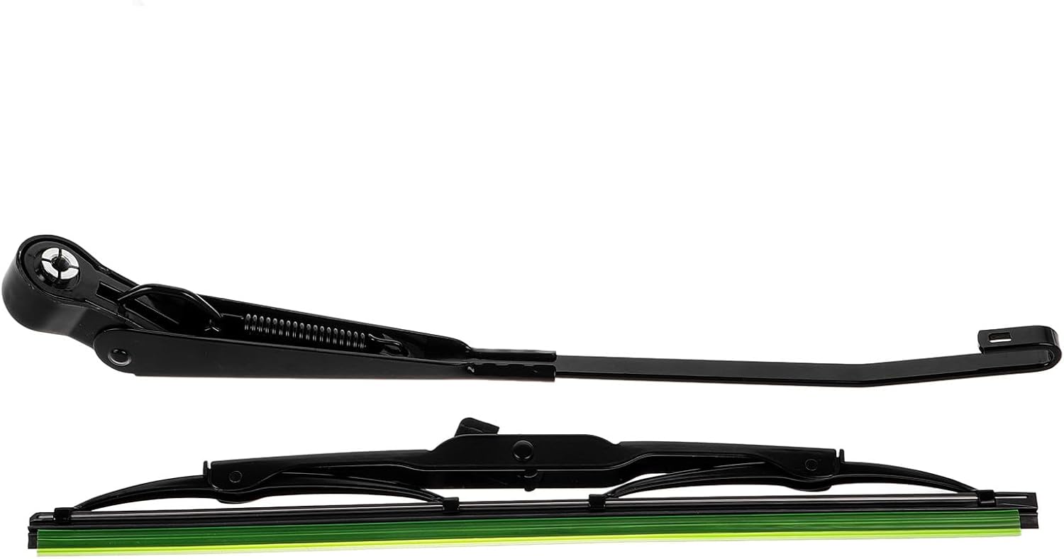 Rear Windshield Wiper Arm Replacement Kit for Classic Off-road Vehicles Passenger Side Wiper Arm with Cover Window Cleaning Tool for Snow and Rain
