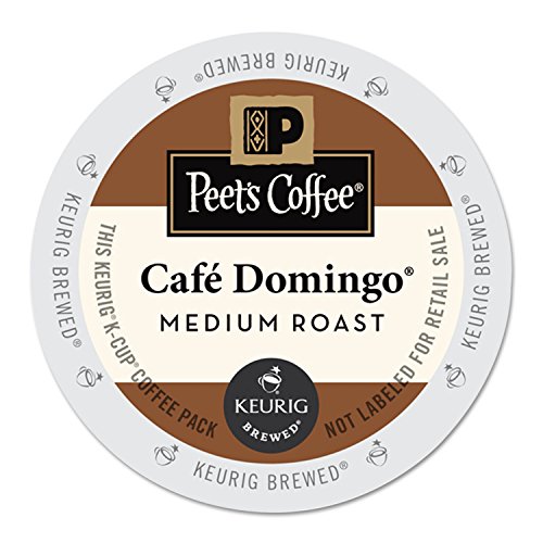 Peet’s Coffee & Tea Cafe Domingo K-Cup Portion Pack for Keurig K-Cup Brewers, 22 Count