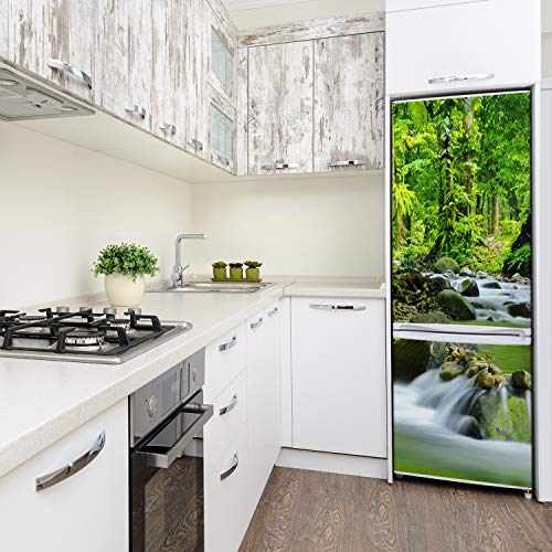 Pegatinas de nevera de 60x180 cm para una decoracion moderna en cocinas integradas al salon 4