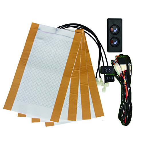 Besond calentador de asiento de coche calentador de fibra de carbono elemento dos asientos DB14