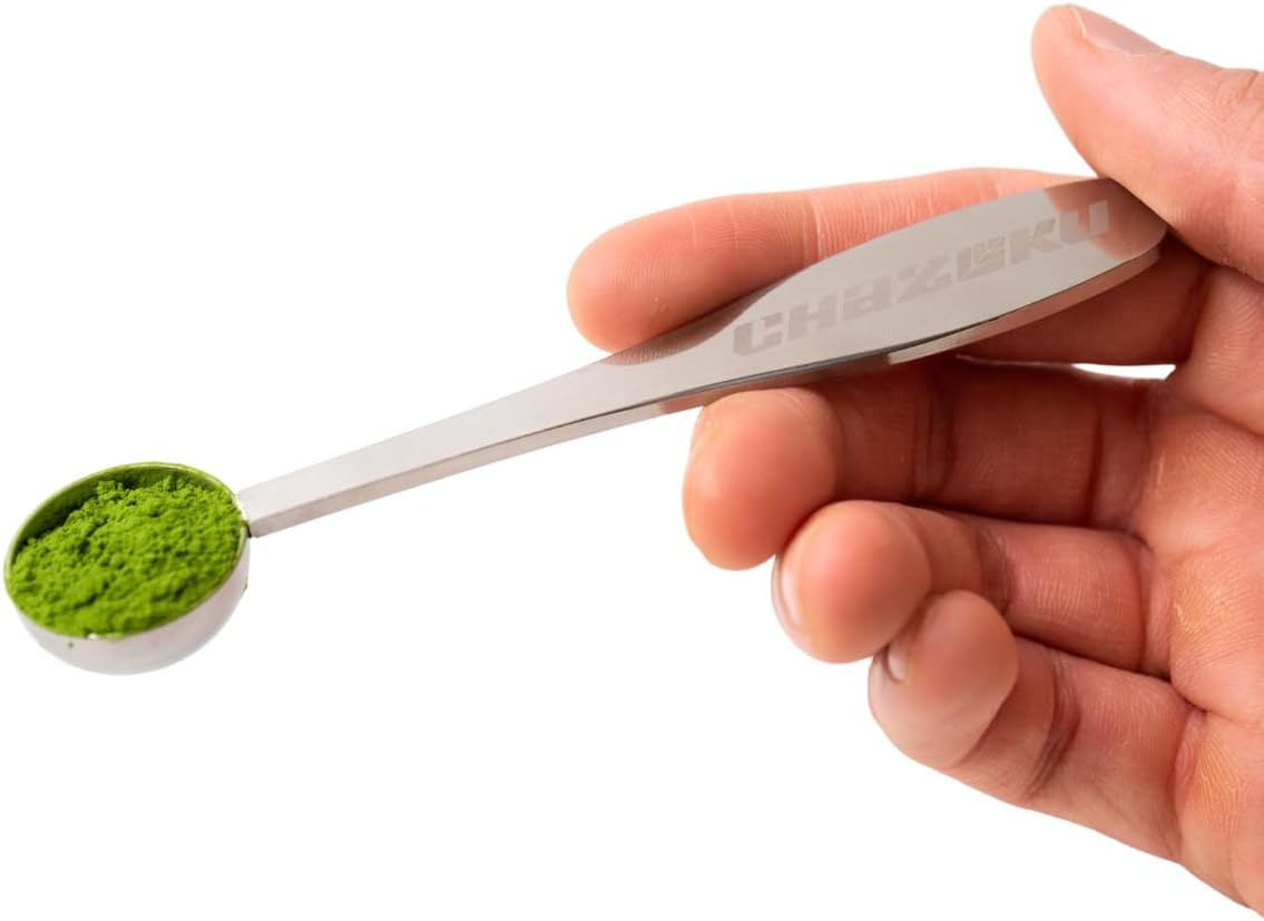 Measuring Scoop for Matcha Stainless Steel 1.5g 1/2 tsp Spoon Perfect 3g Serving of Matcha