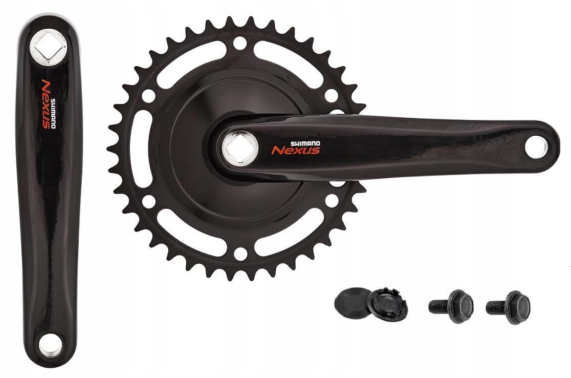 Amazon.com : Crankset Nexus FC-C6000 38 Teeth Black : Sports