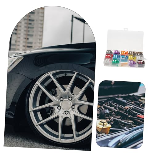 Kit de fusibles automotrices ULTECHNOVO, 150 piezas, para autos, camiones, RV y motocicletas, con caja de almacenamiento miniatura 4