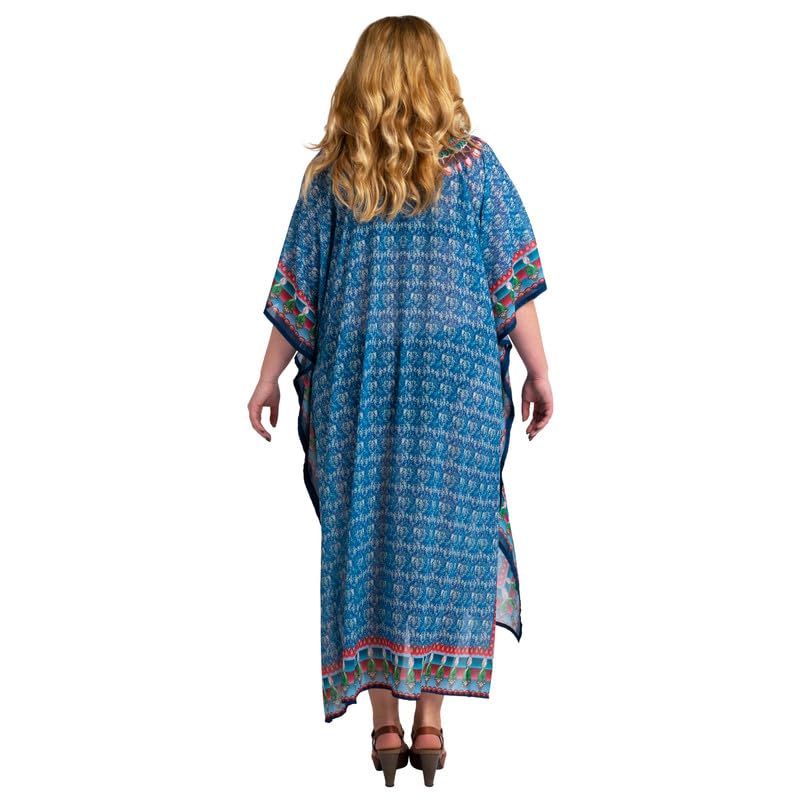 Image of Miss Lavish London Women's Kaftan- Kaftan Dress for Casual, Party, Evening, Vacation and Everyday Wear