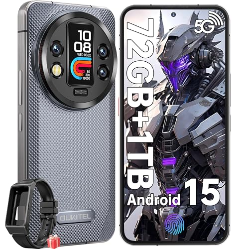 Amazon | OUKITEL WP200 Pro 5G SIMフリー スマホ 本体 72GB RAM