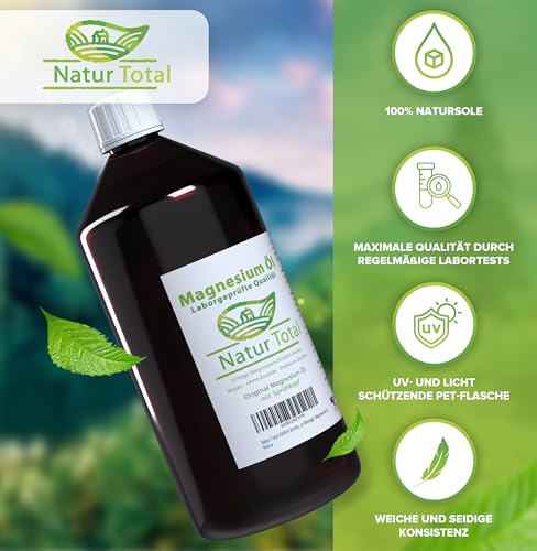 Magnesium Spray Natur Total Zechstein Magnesium Öl Spray 1000 ml