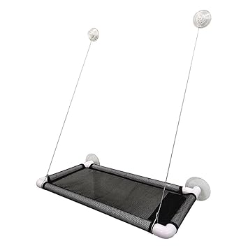 Meri SHOPP Cat Window Bed Hammock Hanging Basking Bed Mounted Perches 65mm Suction Cup