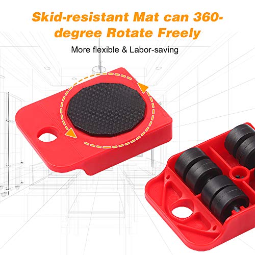 Kit de movimentação de móveis pesados Easy Mover Appliance Roller Lifter Sistema de movimentação com