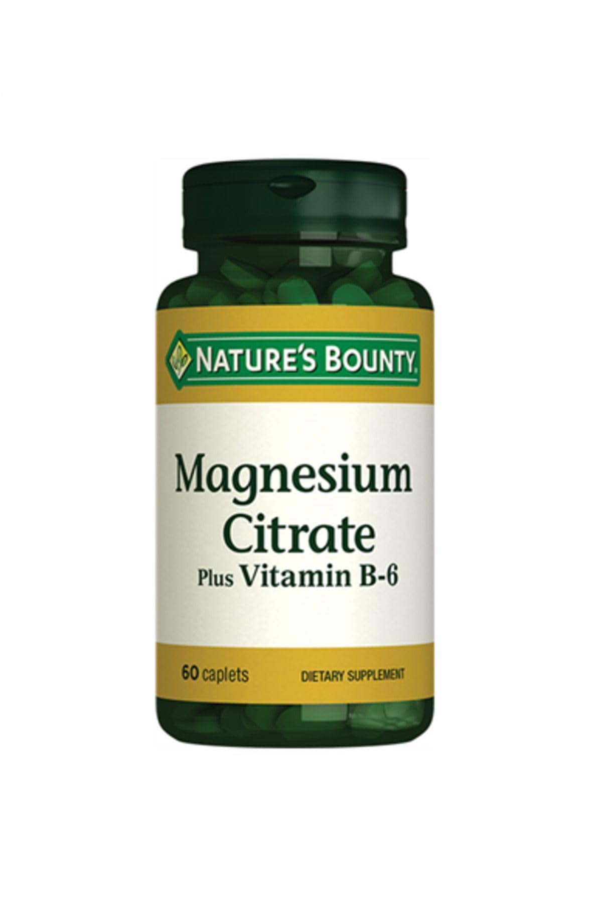 Natures Bounty Magnesium Citrate Plus Vitamin B6 1 Paket(1 x 1…