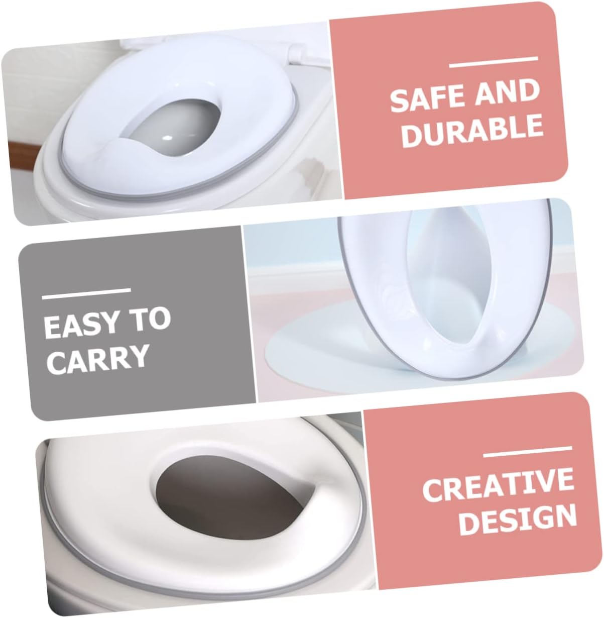 Comfortable Potty Seat Non Slip Potty Ring for Safe Toilet Training Aid Correct Sitting Posture for Boys