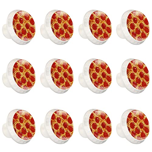Boutons de manette pizza Remplacement poignée tiroir cassée lot de 12 - 3