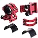 WestHunter Optics Picatinny Scope Rings, 1 Inch 30 mm Tactical Precision Scope Mount | 29 mm Center Height, Red