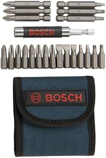 Bosch T4021 Screwdriver Bit Set, Blue, 21-Piece