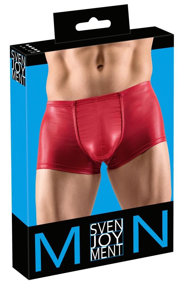 Svenjoyment Calzoncillo y tanga eróticos de cuero y látex para hombre Herren Pants S