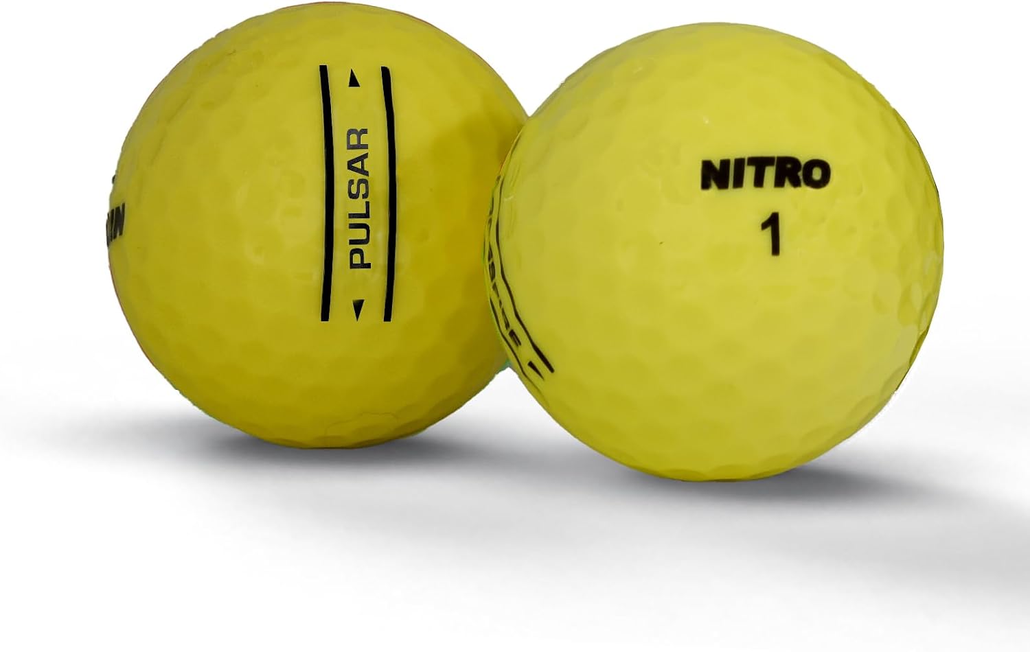 Nitro Elite Pulsar Tour-Level 3-Piece Urethane Golf Ball- 12 pk