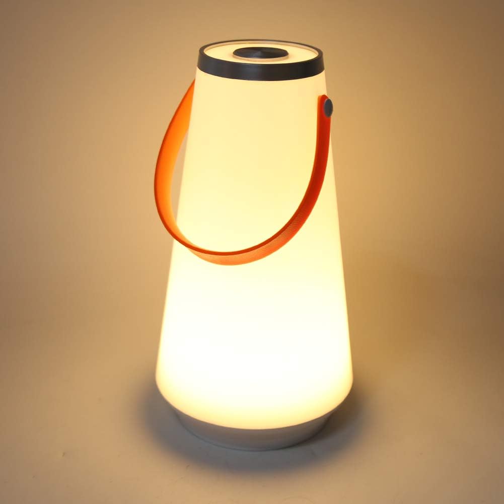 Night Light, Touch Lamp Desk Lamp with Handle USB Rechargeable for Outdoor Camping