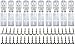 10 Pairs Tamiya Big Style Connector Plugs Unwired - Apex RC Products #1555