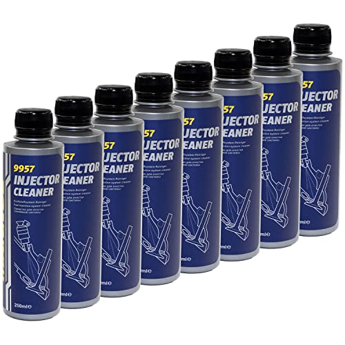 Injektor Reiniger Reinigung Benzin Motor Injector Cleaner Kraftstoff Additiv MANNOL 8 X 250 ml