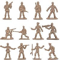BTSEURY Militär Soldat Playset, 360 stücke Mini Kunststoff Soldaten Figuren Krieg Soldaten Set – Ansicht 4