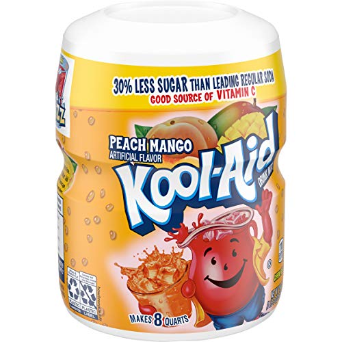 Image of Kool-Aid Peach Mango Flavored Powdered Drink Mix, 1.18 Pound (Pack of 4)