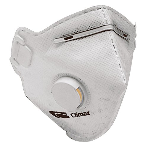 Masque Climax 1710-C jetable valve filtration respiratoire poussières fines