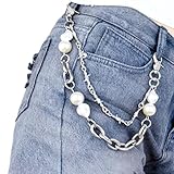 Versatile Multi-Use Design. Easily use this chain as a bag chain to elevate your handbag’s style or as a pants chain to add edge to your jeans. It’s perfect for transforming your look, whether you’re styling a handbag or upgrading your denim outfit. ...