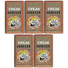 50 ORGAN Ball Point Flat Shank 15X1 HAX1 Home Sewing Machine Needles - Size 75/11BP
