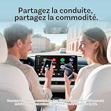 OTTOCAST Mini Slim 2026 Upgraded, 2 in 1 Wireless CarPlay & Android Auto Adapter with Type-A/C for iOS 10+ & Android 11+ Phones, Multi-User Support, Plug & Play Converts Wired to Wireless (Black) - 6