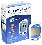 ON CALL GK DUAL Blood Glucose & Ketone Metre Monitering System Monitor