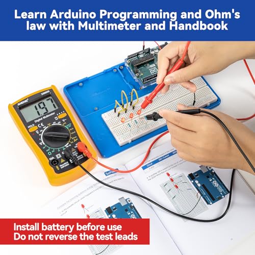 Image of SunFounder Inventor Lab Starter Kit with Original Arduino Uno R3 REV3 Multimeter 34 Projects 40+Video Courses RAB Breadboard Holder, RoHS Compliant, for Beginners & Engineers