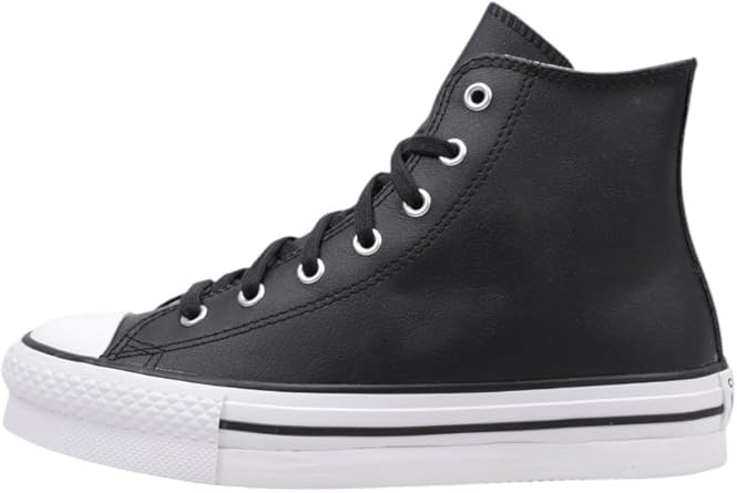 Converse Kids' Chuck Taylor All Star EVA Lift Leather Platform High Top Sneaker