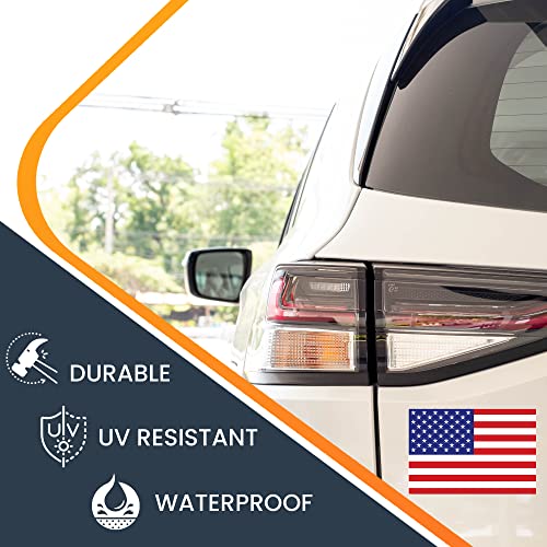 Image of Magnet Me Up American Flag Magnet Decal, 4x6 inches, 5 Pack, Red White and Blue, Heavy Duty Automotive Magnet for Car Truck SUV or Any Magnetic Surface, Show Your Patriotism, Proudly Made in The USA