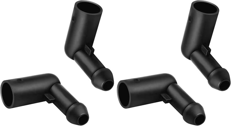 Conector de Mangueira do Lavador de Para-Brisa Flylin 90° para Vauxhall/Opel – 2 unidades