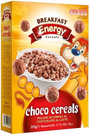 Breakfast Energy Choco Cereals, 375 g